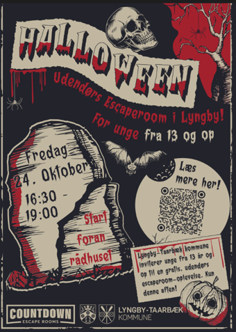 Halloween Udendørs EscapeRoom - Klik for at tilmelde dig