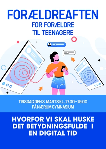 Temaaften for forældre til teenagere - Marts 2026 - Klik for at tilmelde dig
