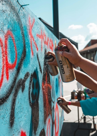 Grafitti - Klik for at tilmelde dig