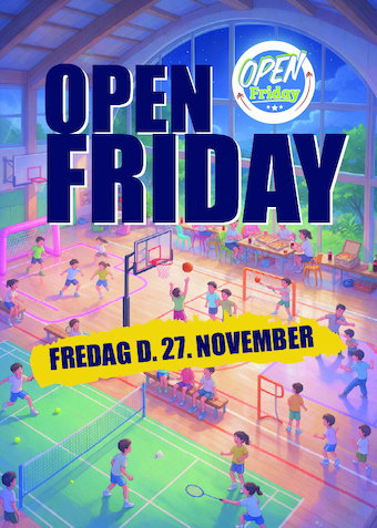 Open Friday & WaterDisko, november 2026 - Klik for at tilmelde dig