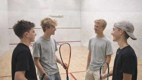 Tag med ud og spille Squash i marts - Klik for at tilmelde dig