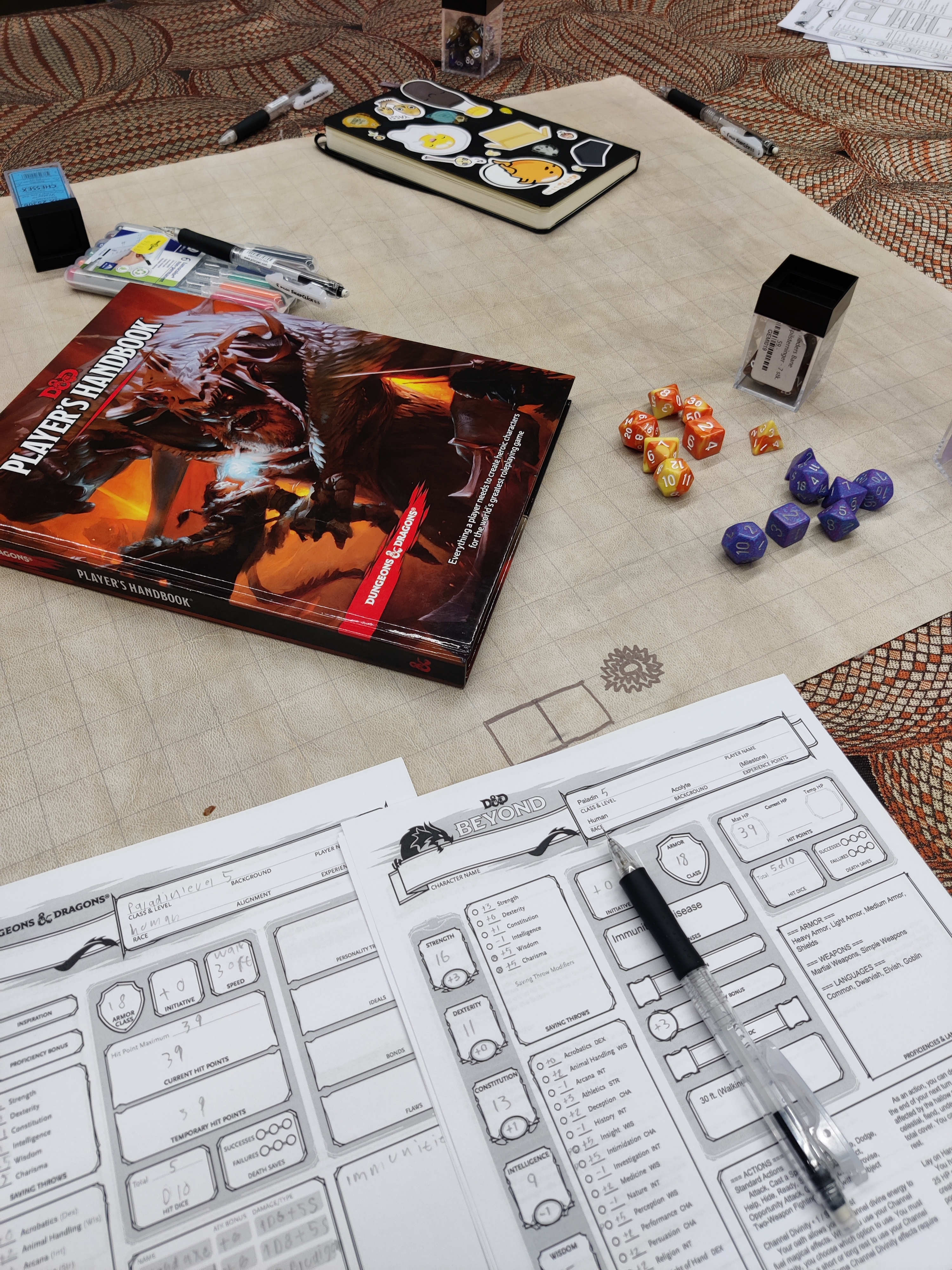 Bordrollespil Hold 1 - Klik for at tilmelde dig