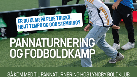 Pannaturnering og Fodboldkamp i FanZonen på Lyngby Stadion. - Klik for at tilmelde dig